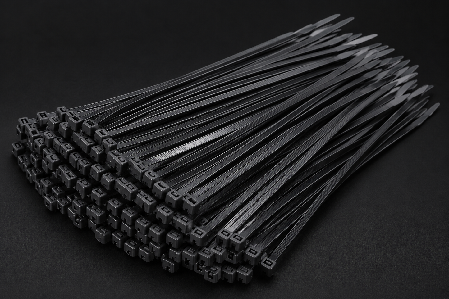 KOVARA Nylon Cable Ties – Black – 250mm x 4.8mm – 1000 Pack
