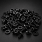 KOVARA Black Cage Nut, Screw & Washer Kit – 100 Pack