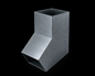 KOVARA 45° Cable Duct Bend – 100mm x 100mm – Galvanised Steel